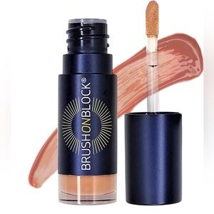 Brush on Block sunshine protective lip oil nude tint